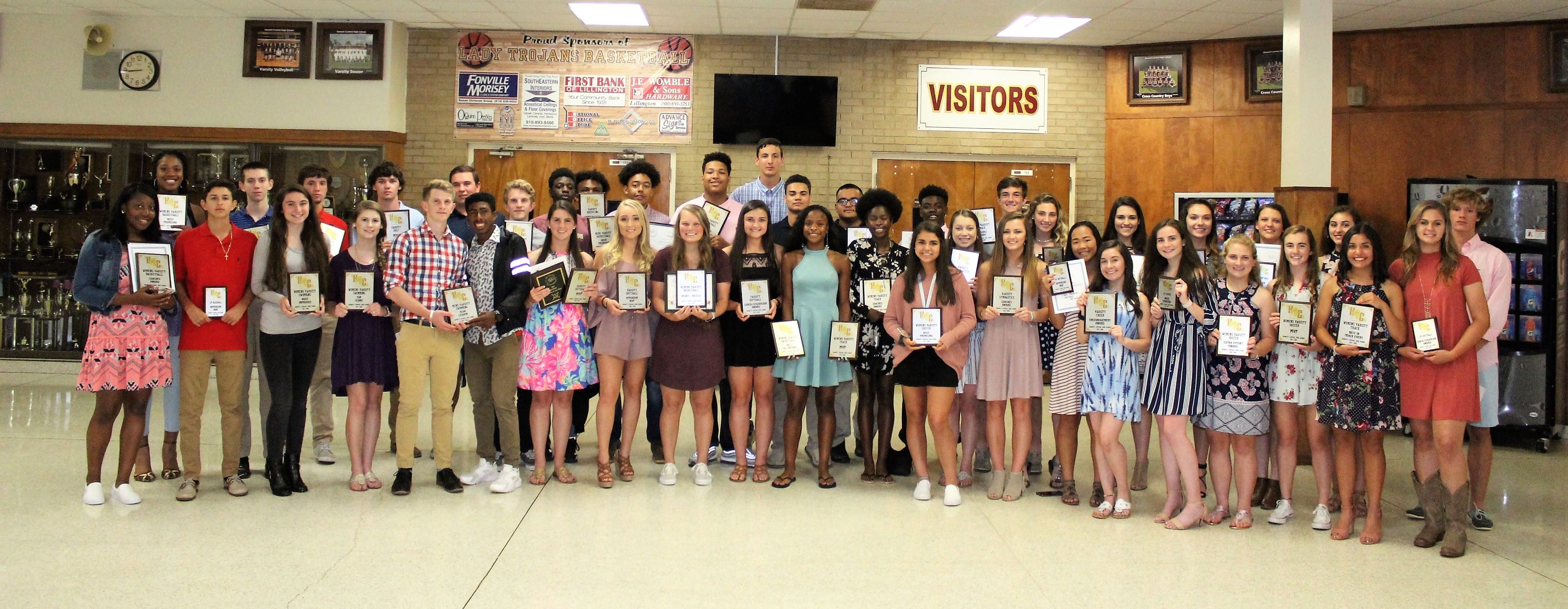 HC has athletic banquet