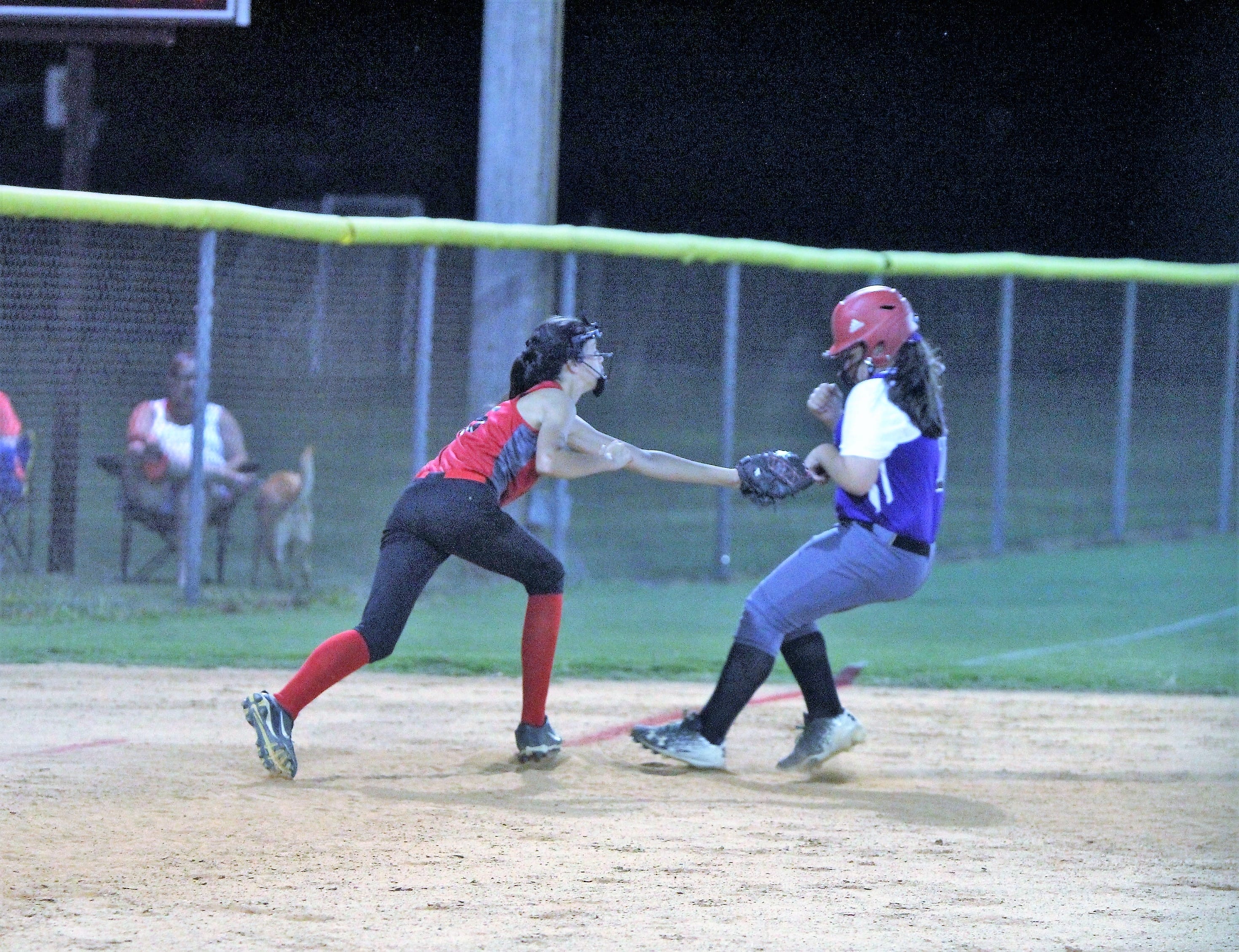 Huge rally moves Erwin 12-U softball to 2-0 in Tar Heel district play