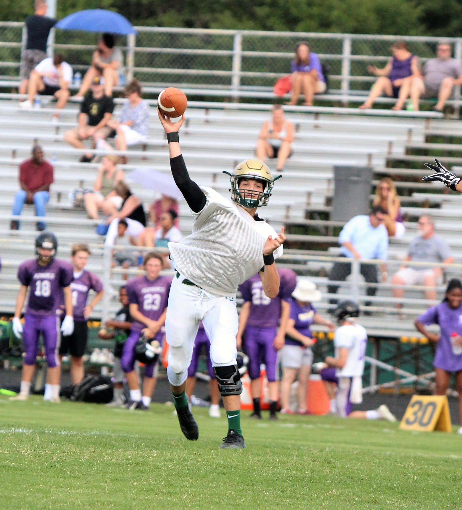 Scrimmages at South curtailed by weather