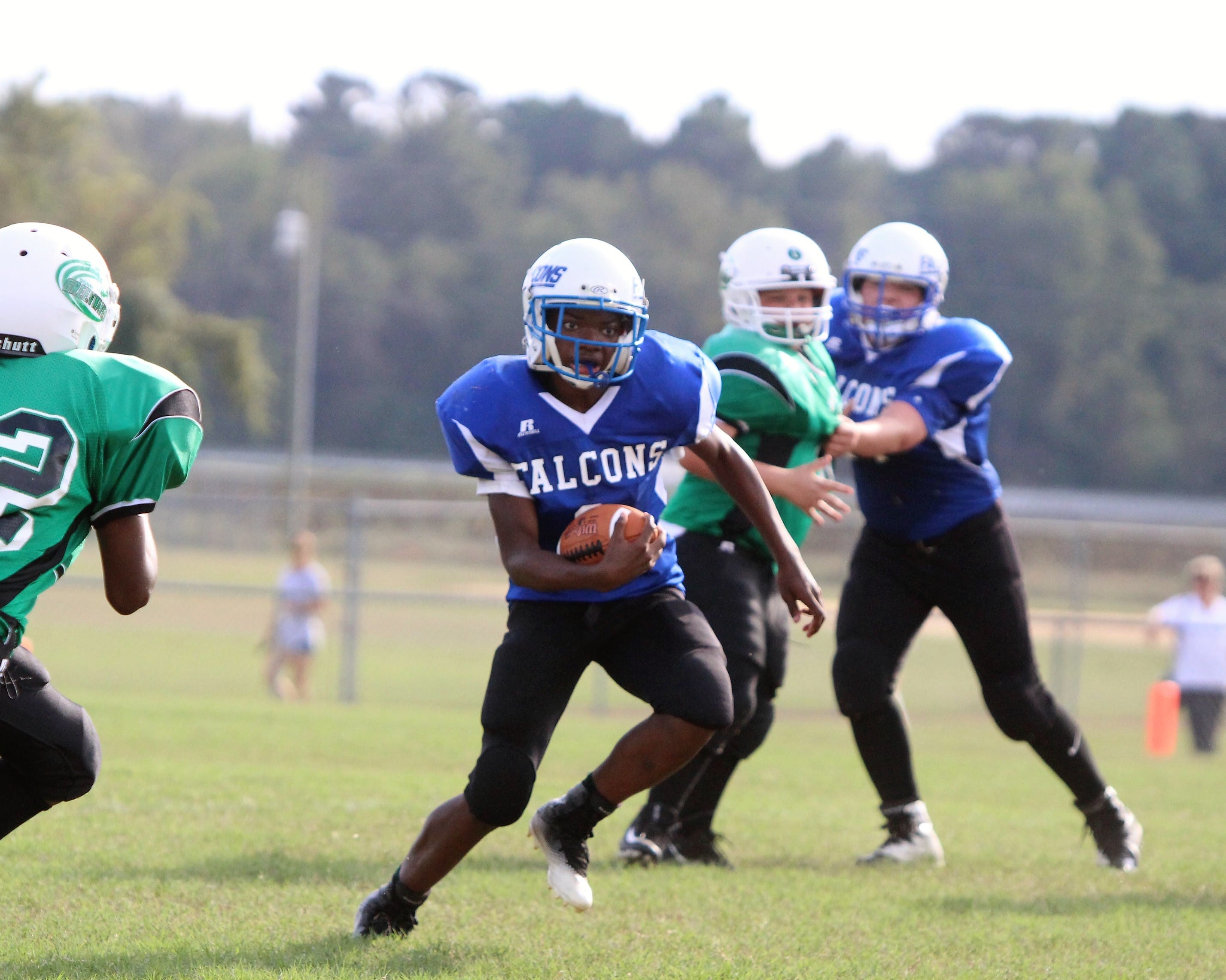 Coats-Erwin wins football opener at Dunn Middle
