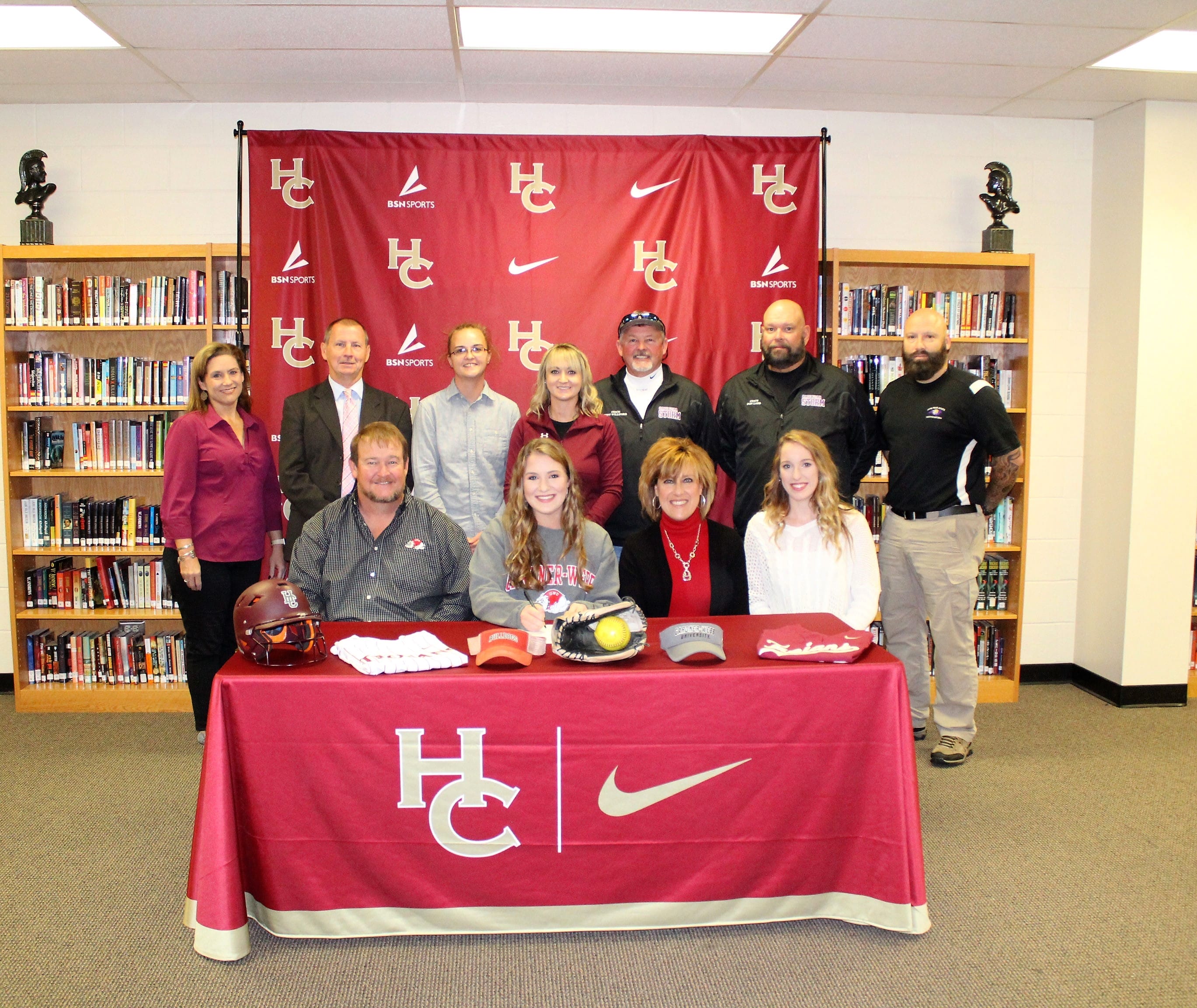Harnett Central’s Ansley Lee signs with Gardner-Webb for softball