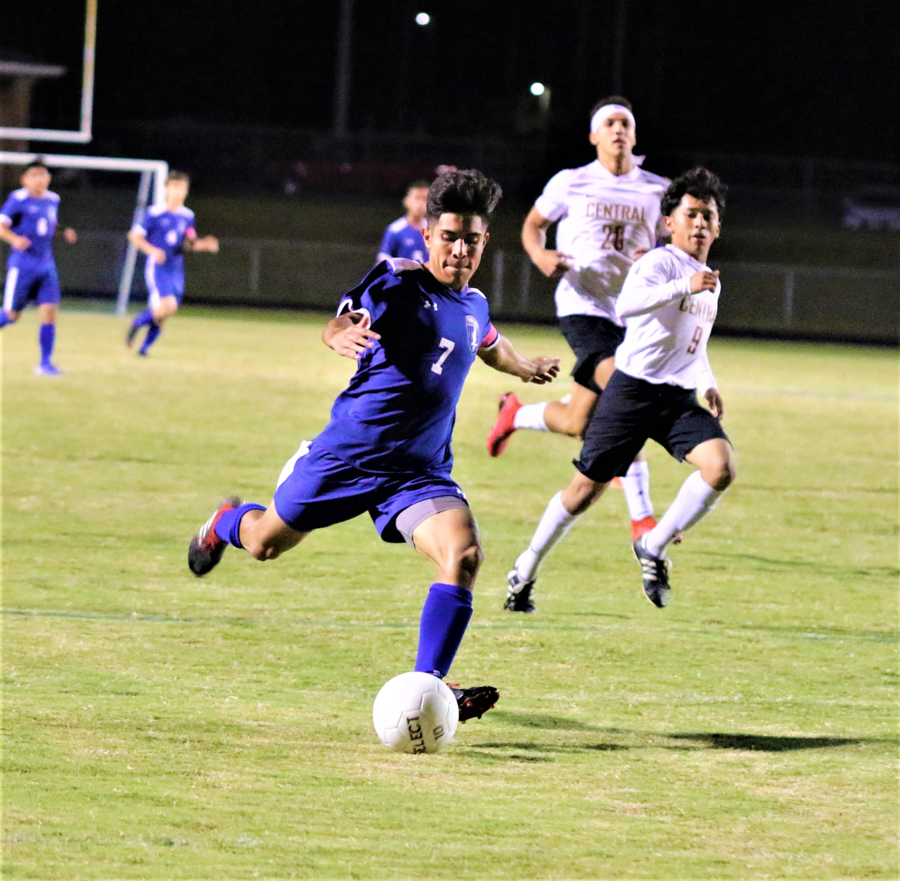 Hawks top Harnett Central, 2-1, in Senior Night soccer