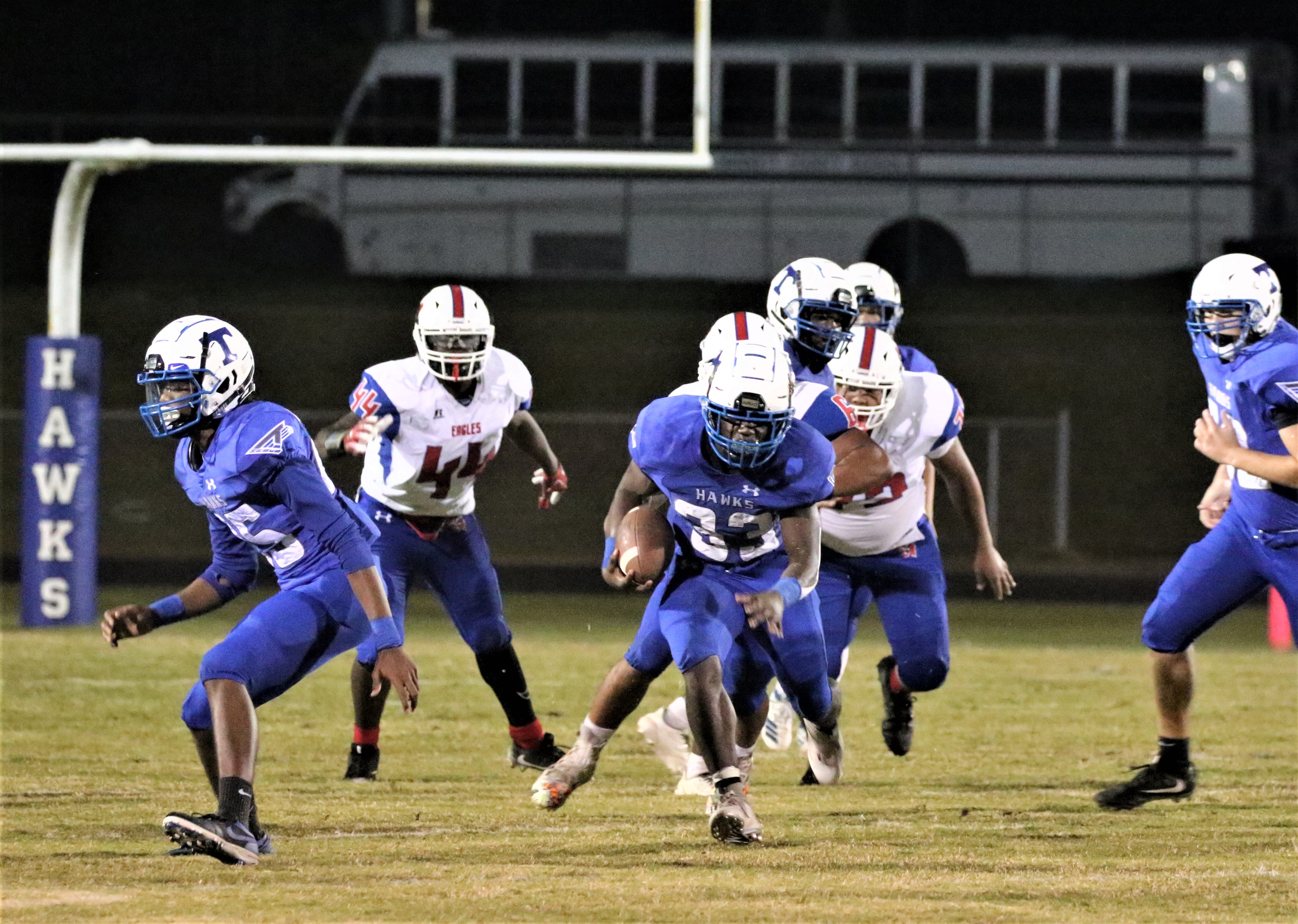 Hawks get going in second half for Homecoming win over Western