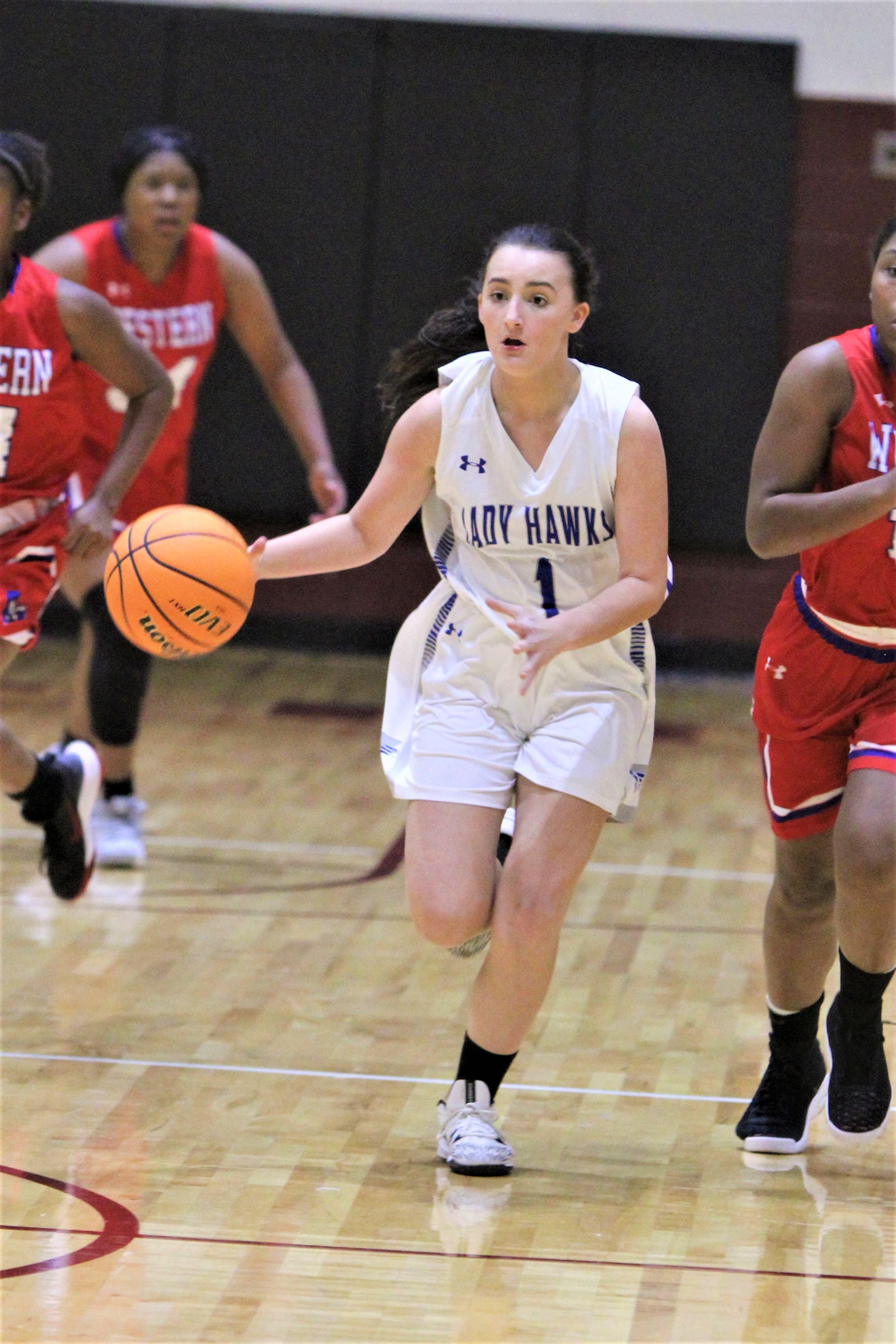 Lady Hawks top Western in consolation of Tipoff event