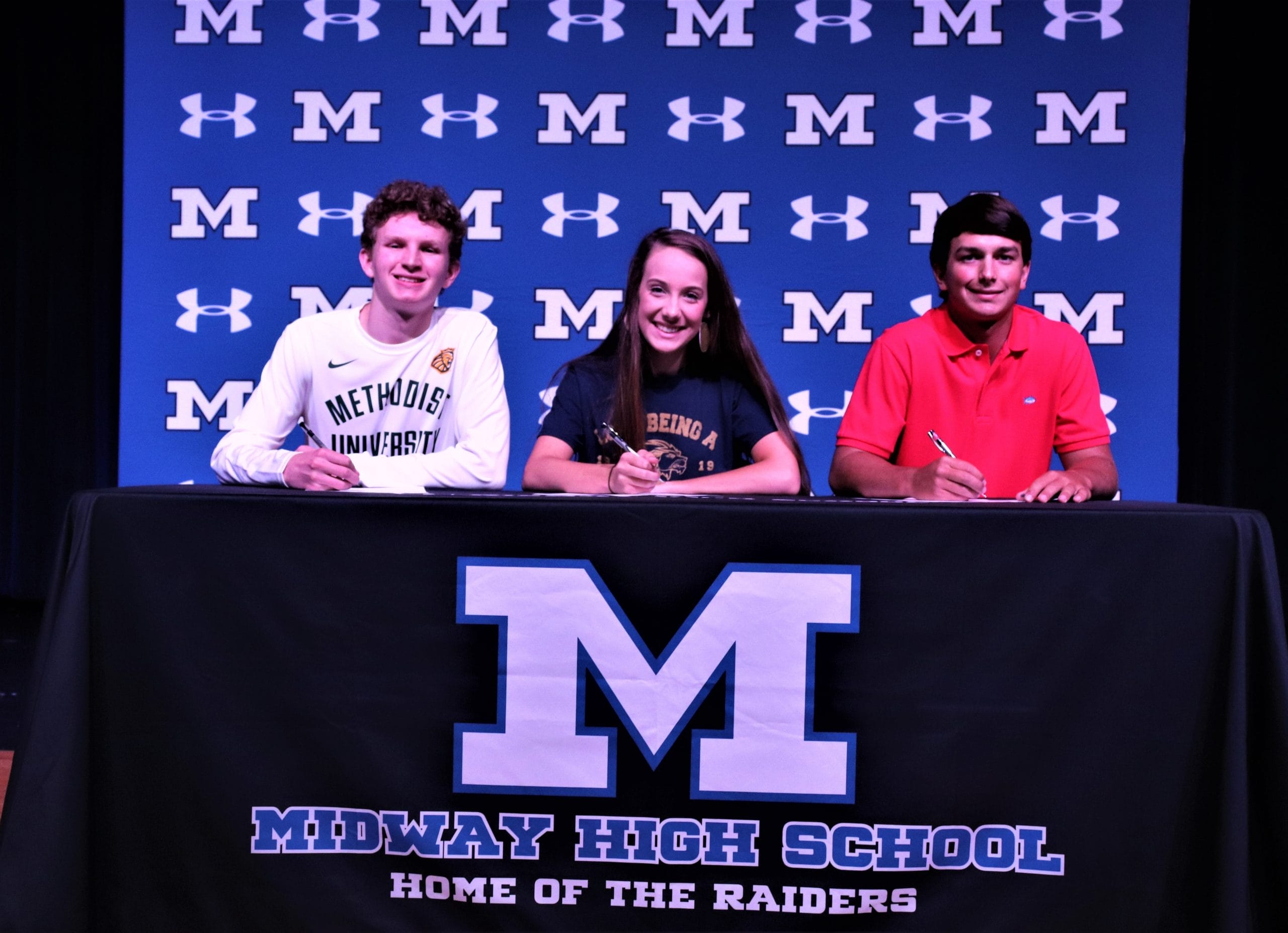 Four Raiders sign for next level