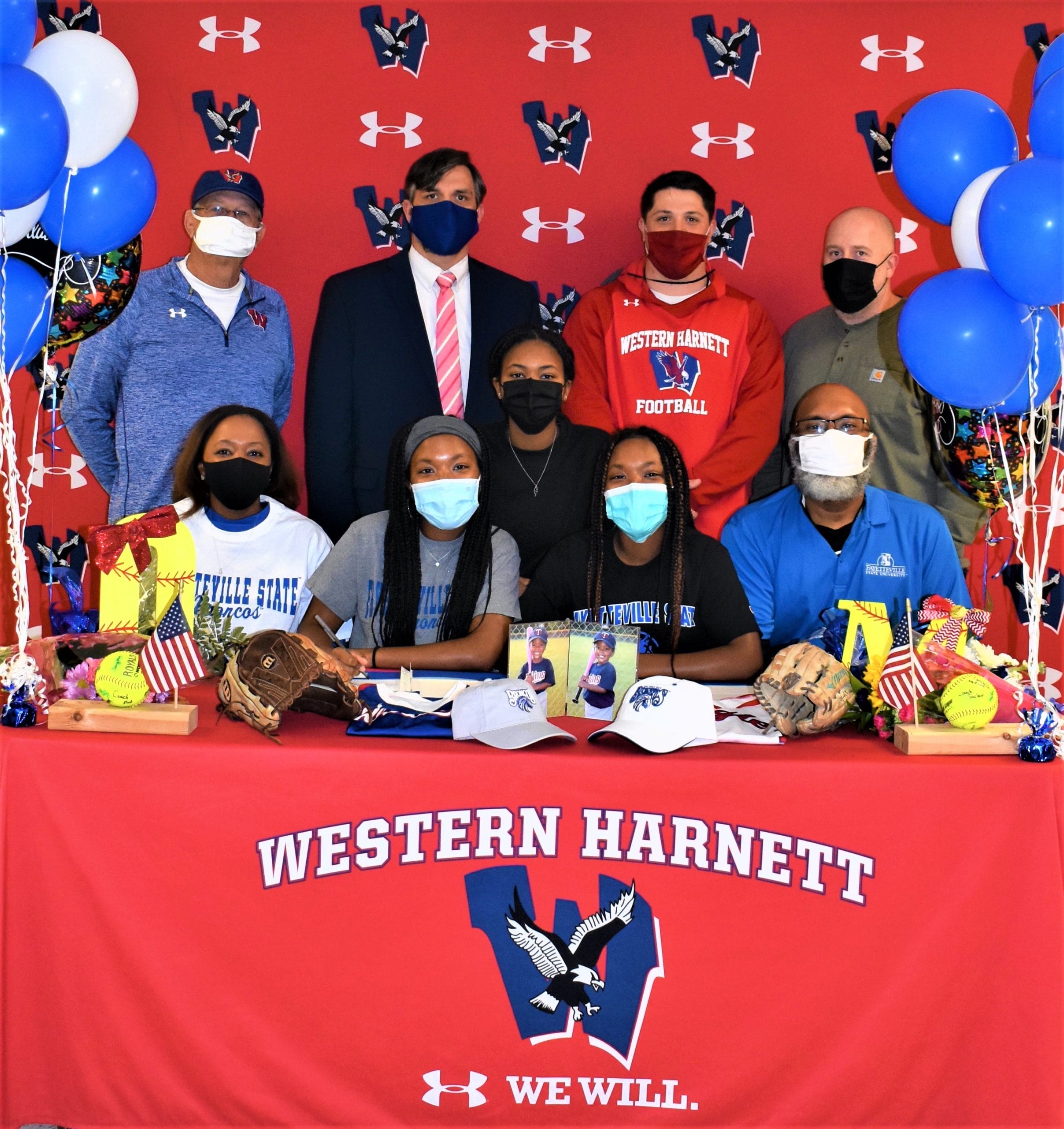 Three from Western sign for softball at Fayetteville State