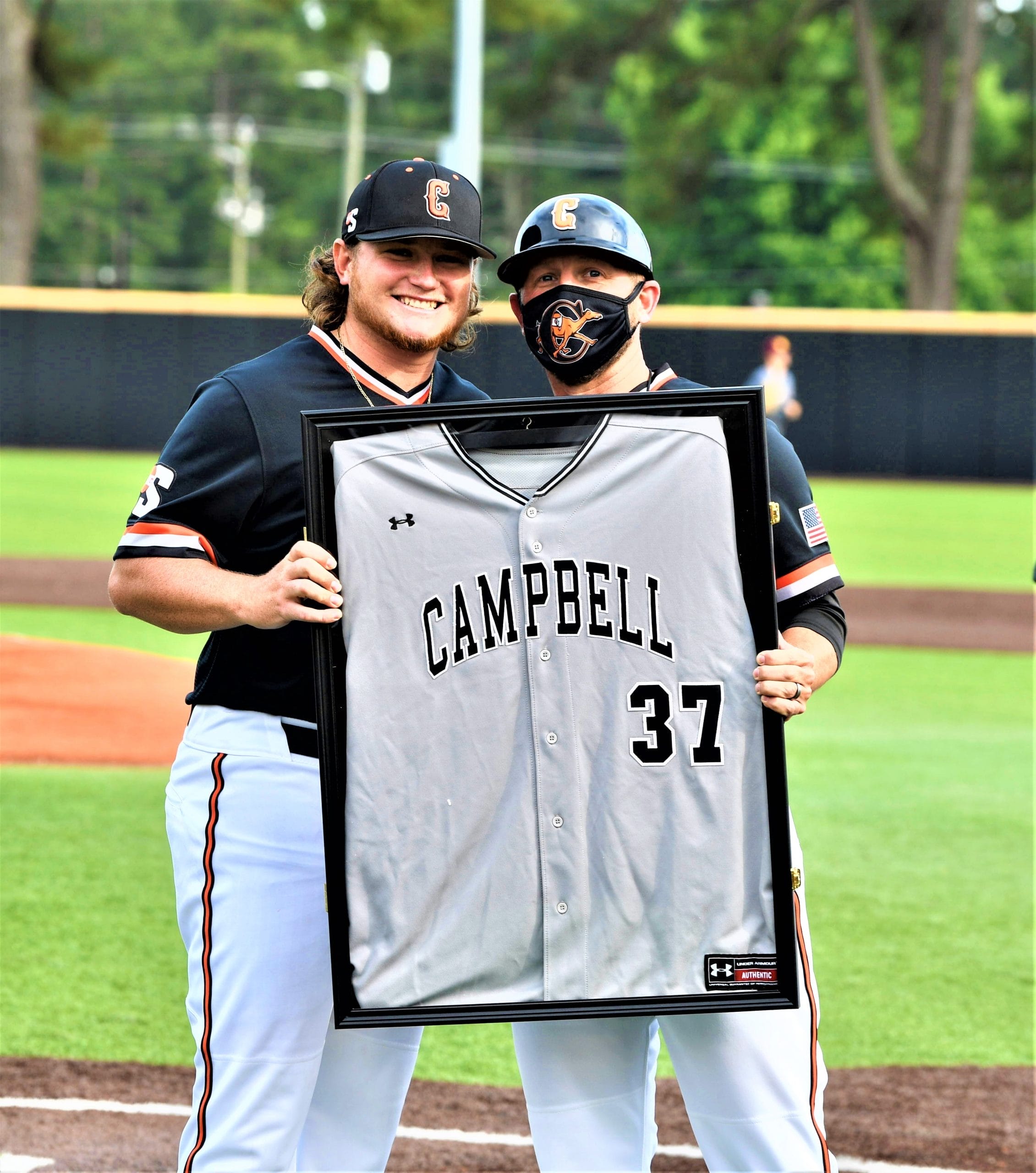 Camels win against Winthrop, 12-3, on baseball Senior Night