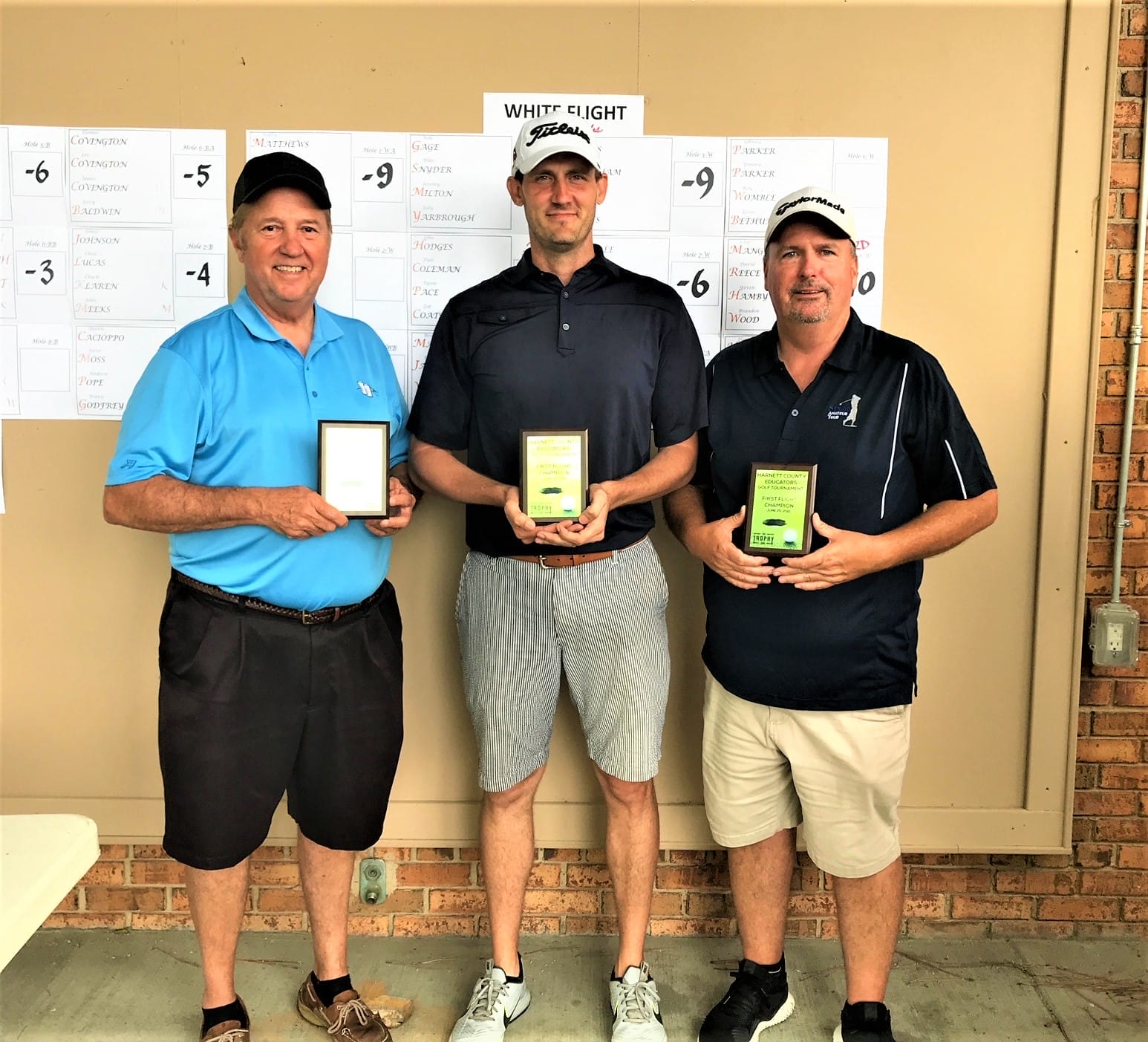 Rain shortens Harnett Educators golf tournament