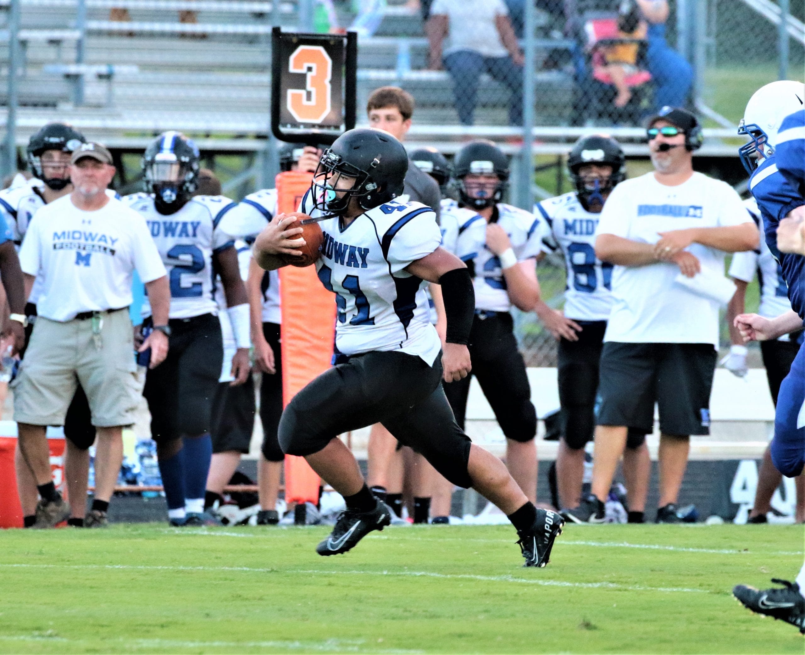 Hawks, Midway start junior varsity game — but weather finishes it