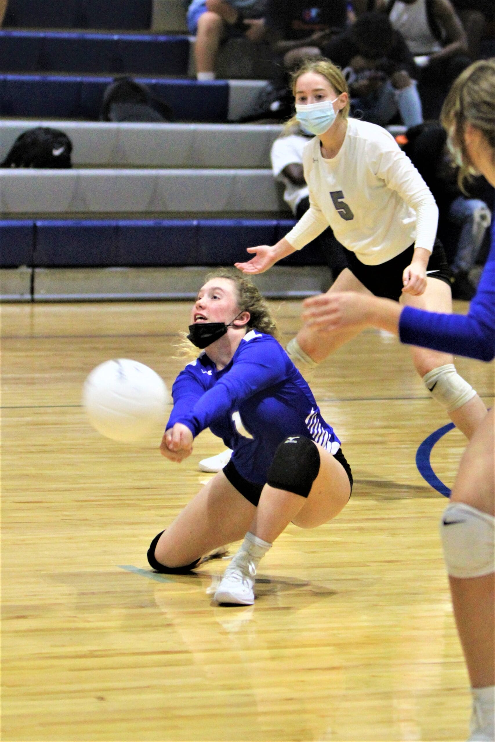 Hawks return with volleyball loss to Pine Forest