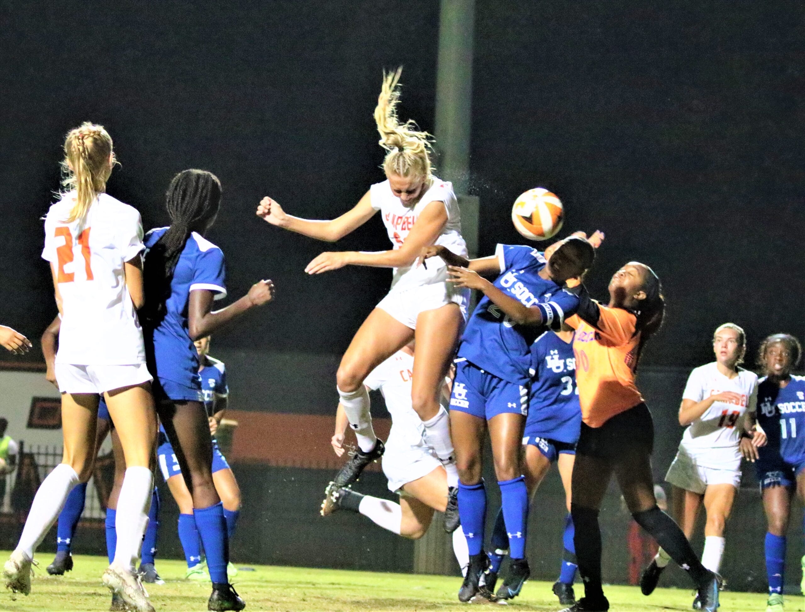 Lady Camels win, 7-0, on Senior Night