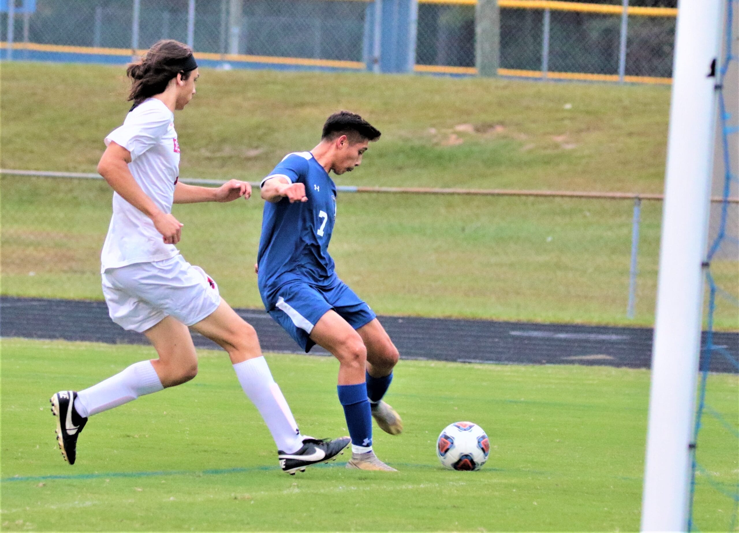 Hawks notch 8-2 soccer win over Western Harnett