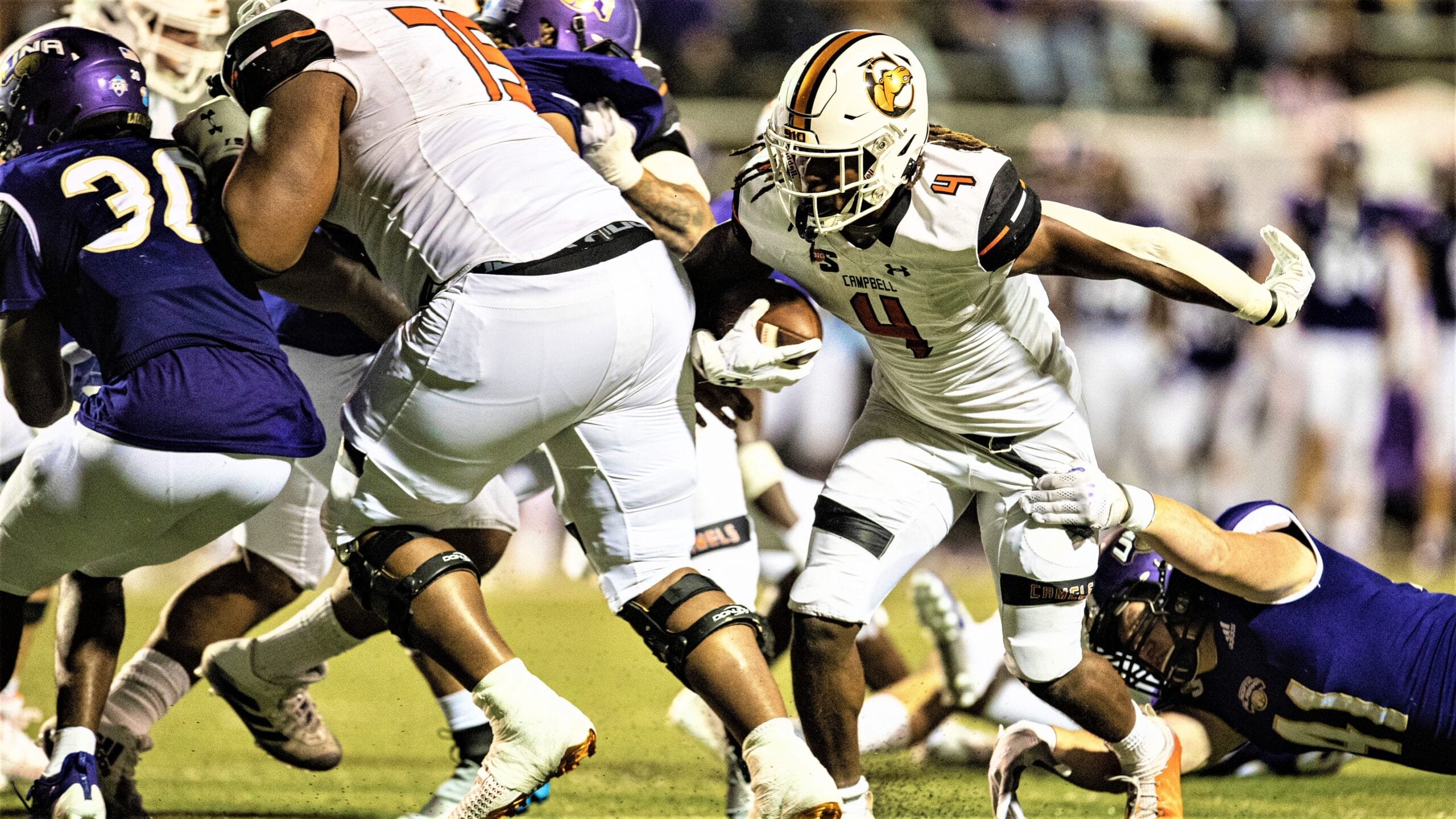 Campbell tops North Alabama, 48-24