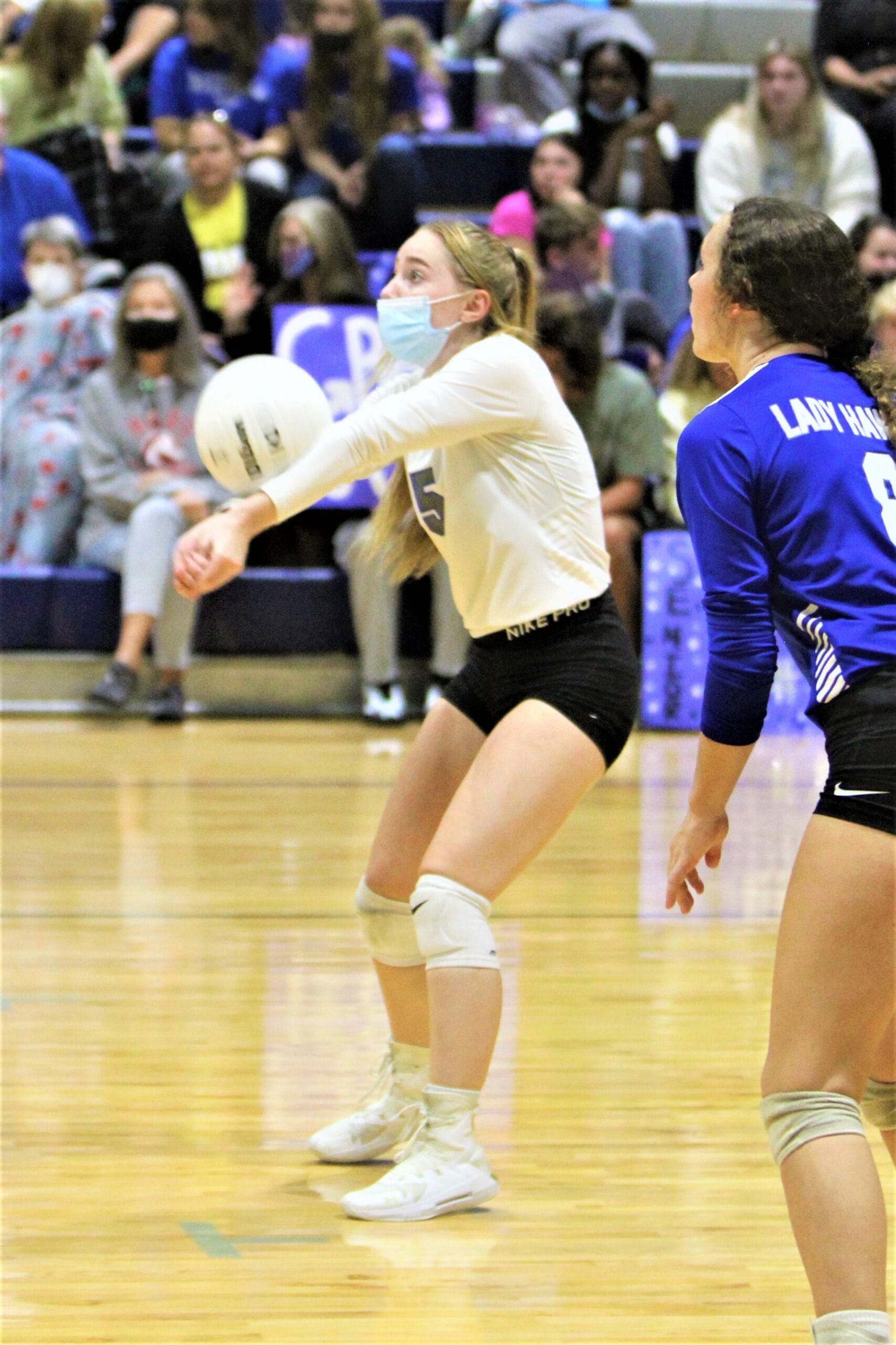 Hawks turn back Overhills on volleyball Senior Night