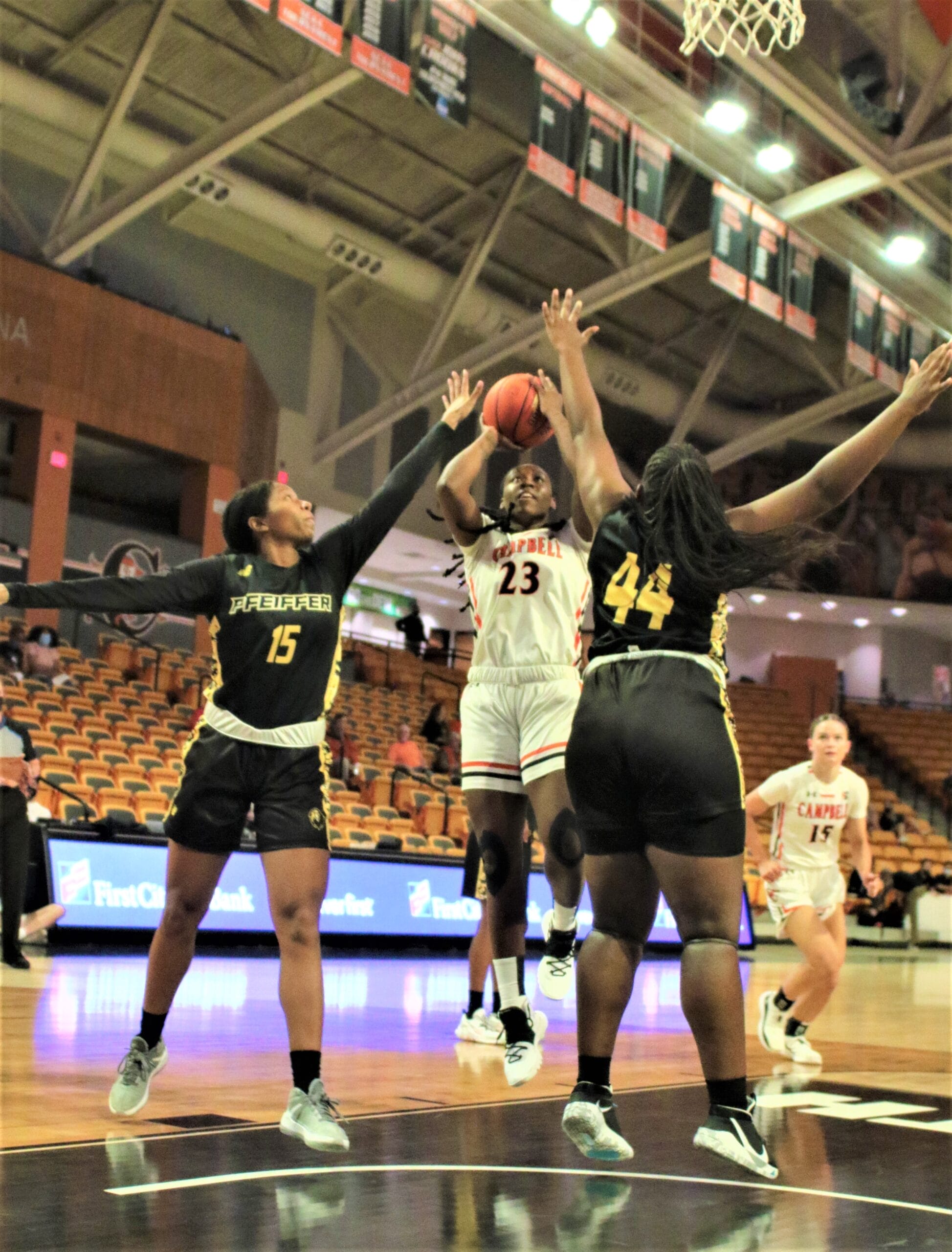 Campbell women whallop Pfeiffer