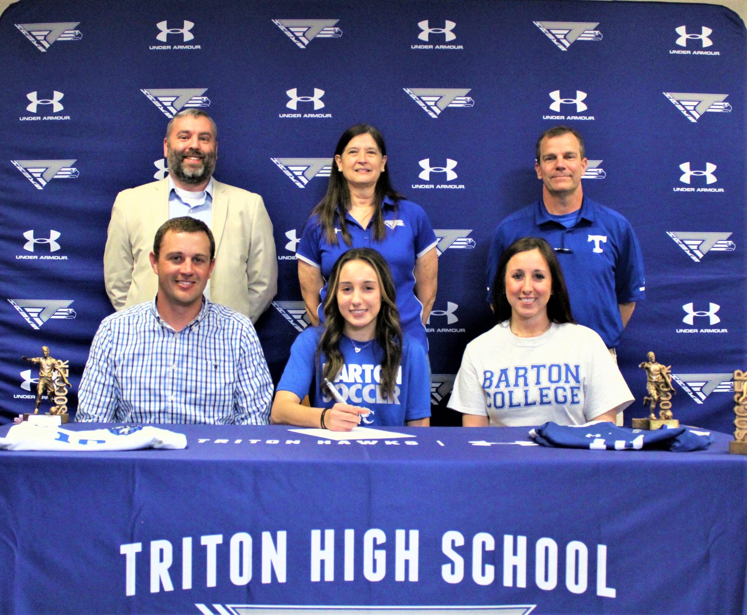 Carleigh Parker signs to play soccer at Barton