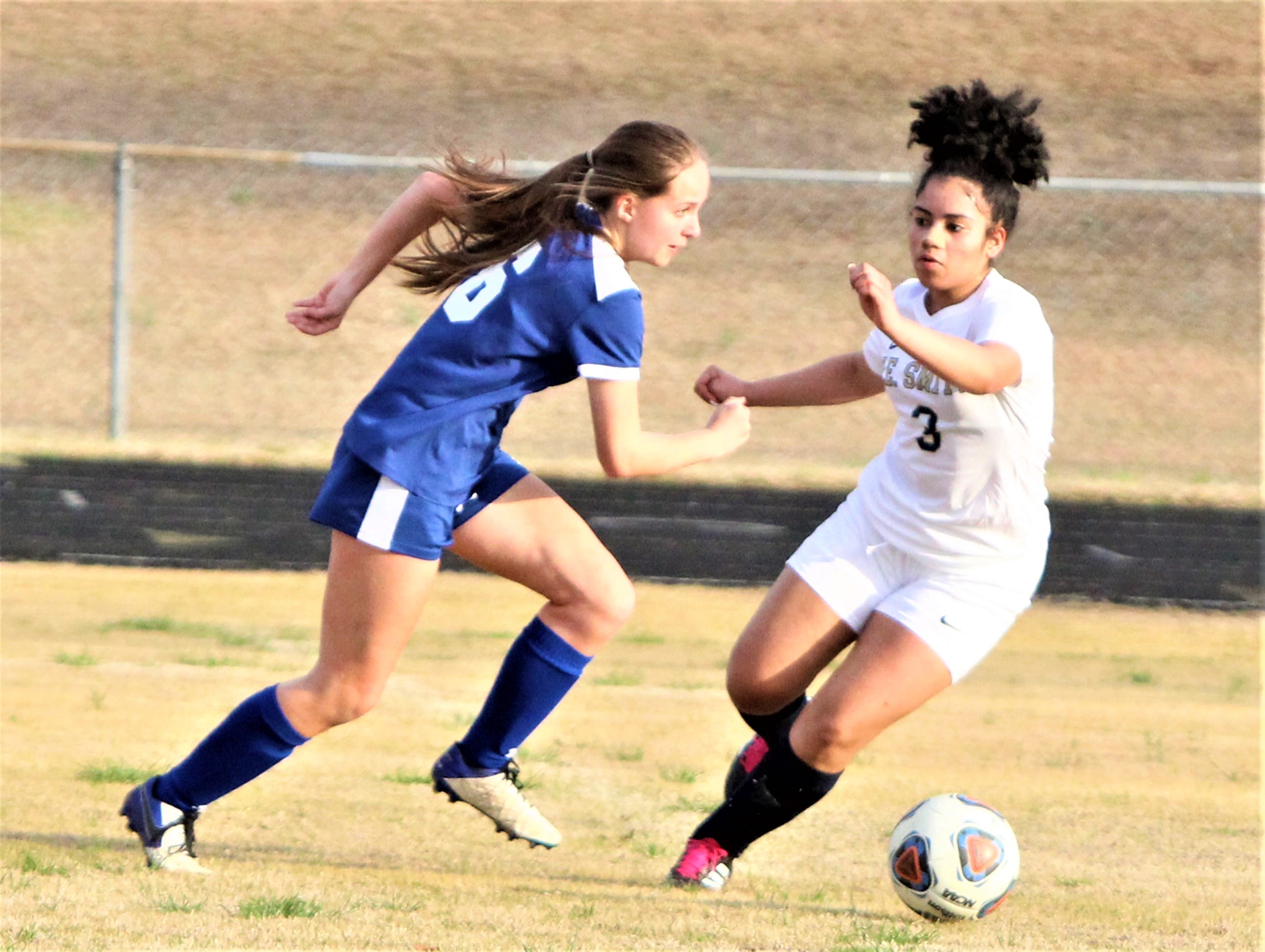 Triton girls soccer downs E.E. Smith, 10-2