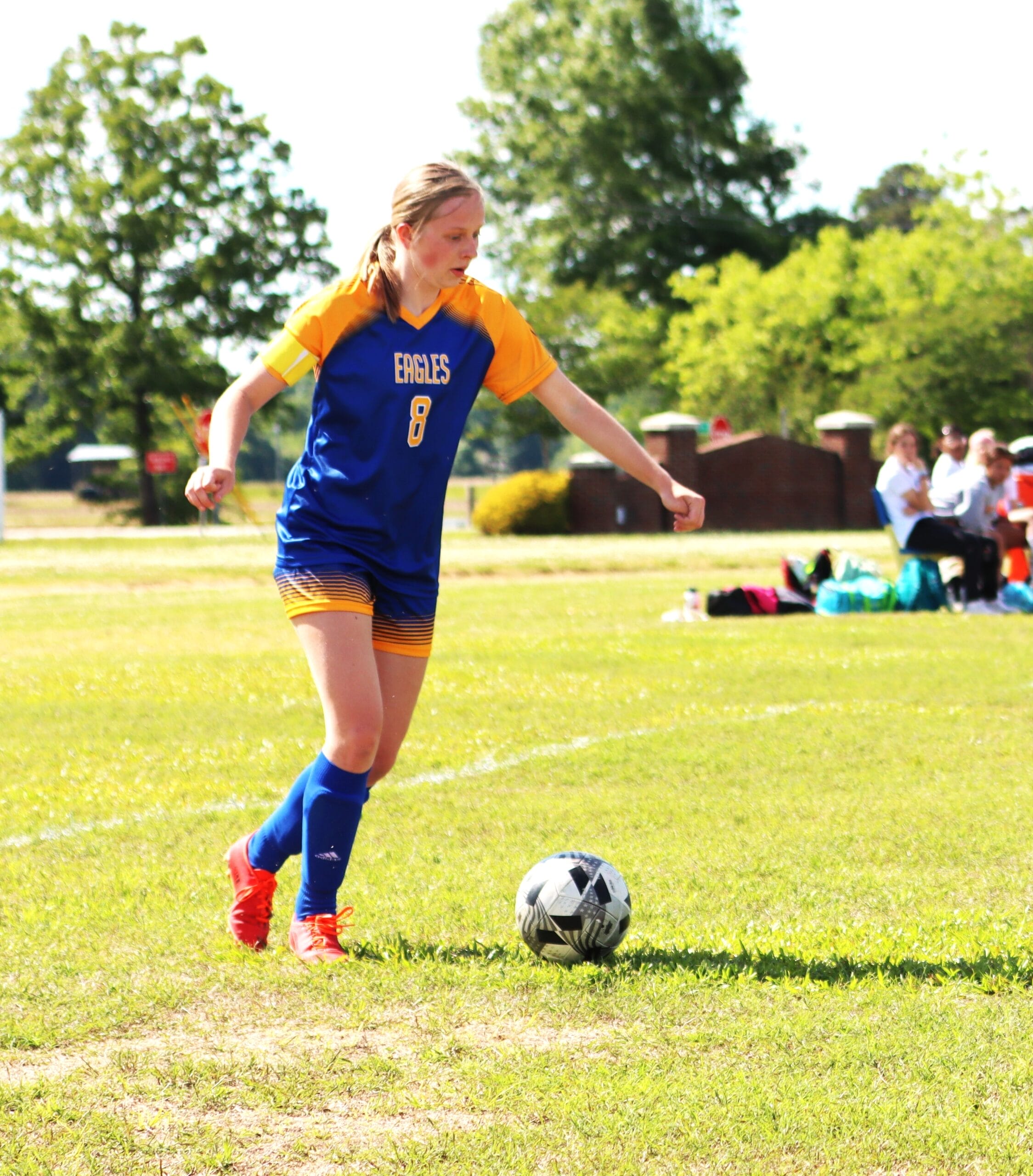 Eagles advance to MCC championship in varsity girls soccer on Senior Day