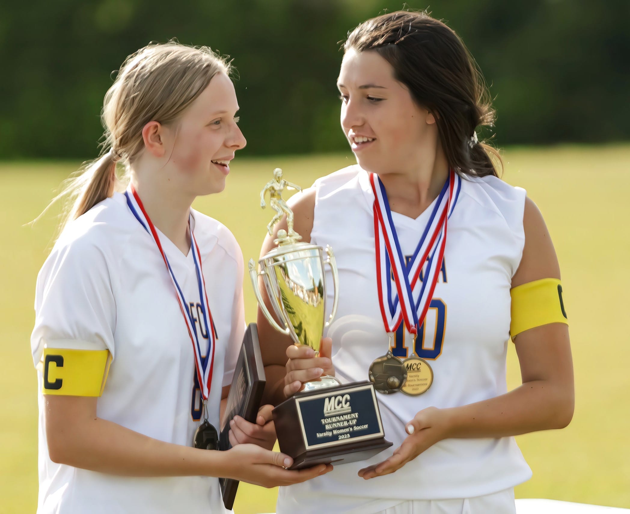 Eagles presented MCC awards following girls soccer tournament final
