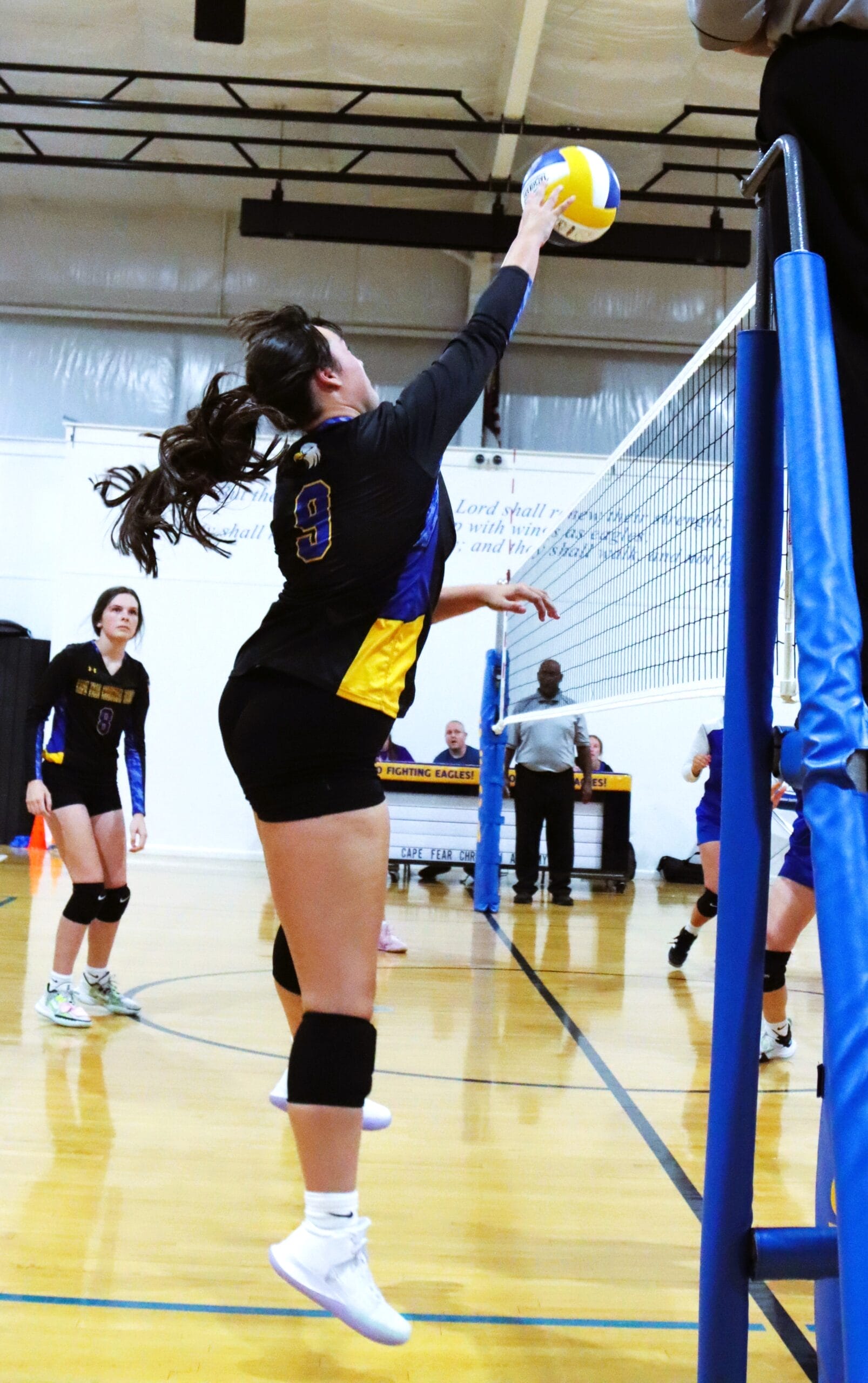 Eagles take 3-0 volleyball victory over Father Capodanno