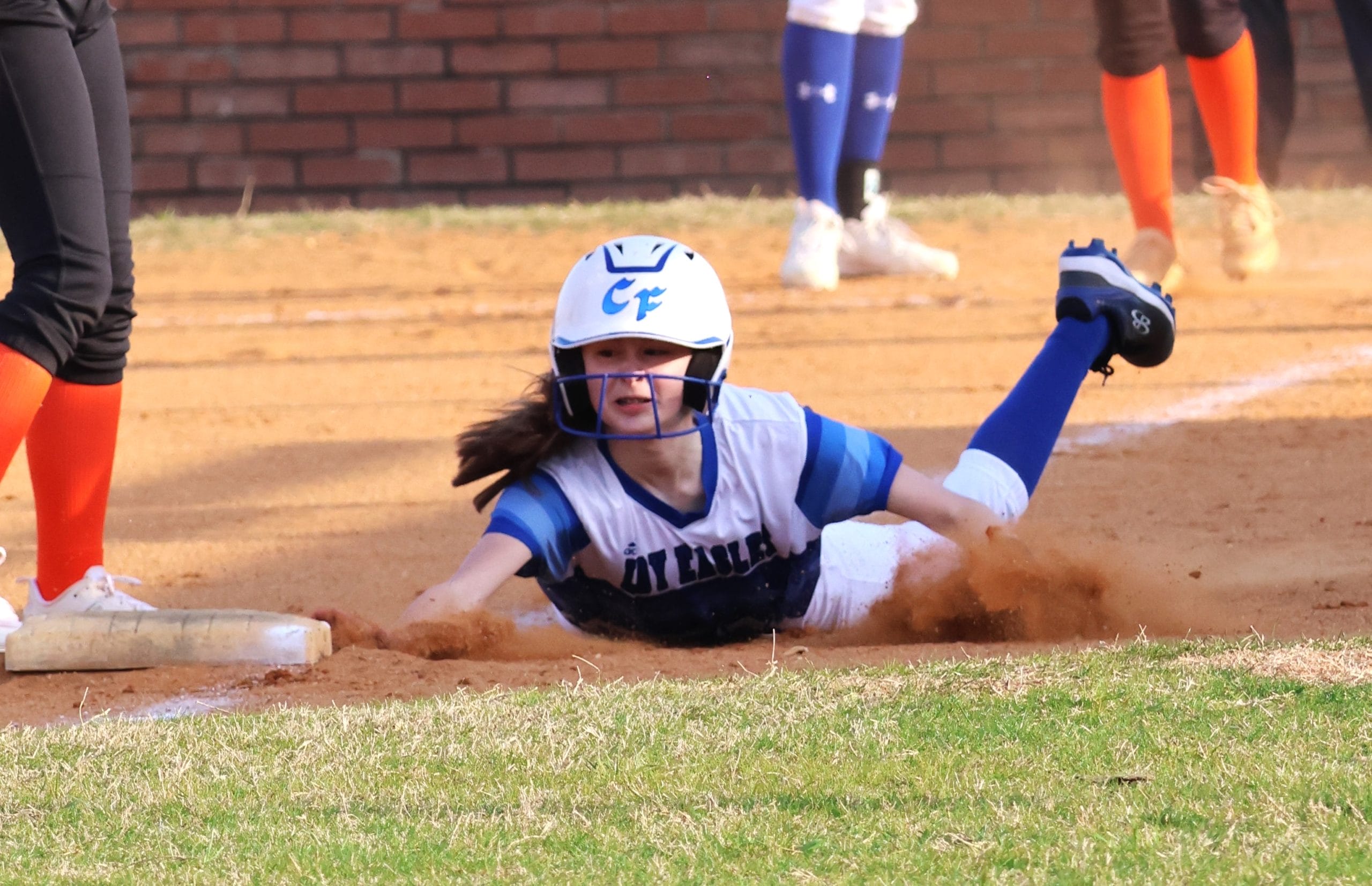 Eagles show progress in softball scrimmage with Wallace-Rose Hill