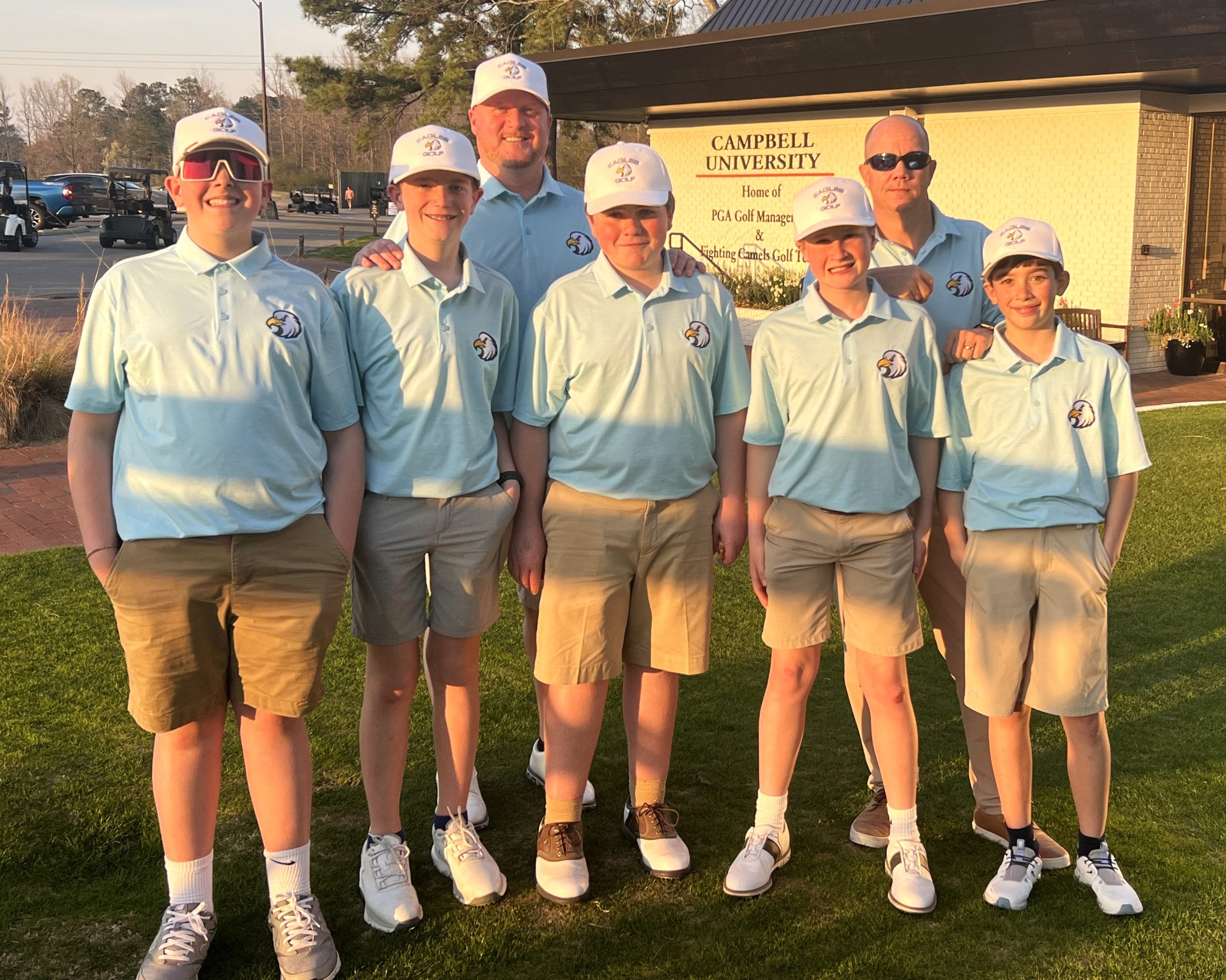 Middle school boys golf wins opening event
