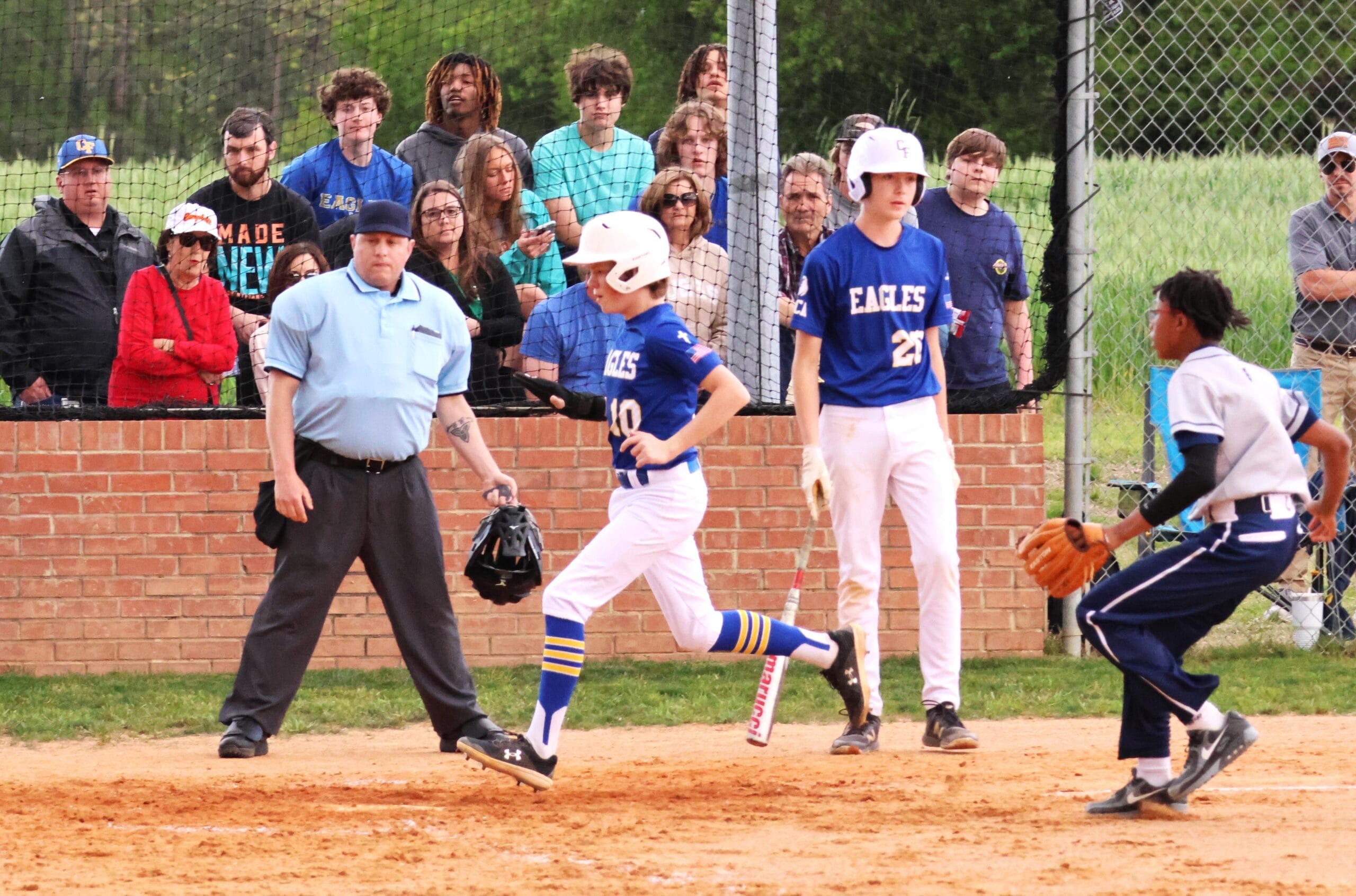 CFCA MS baseball posts triumph over Crossroads