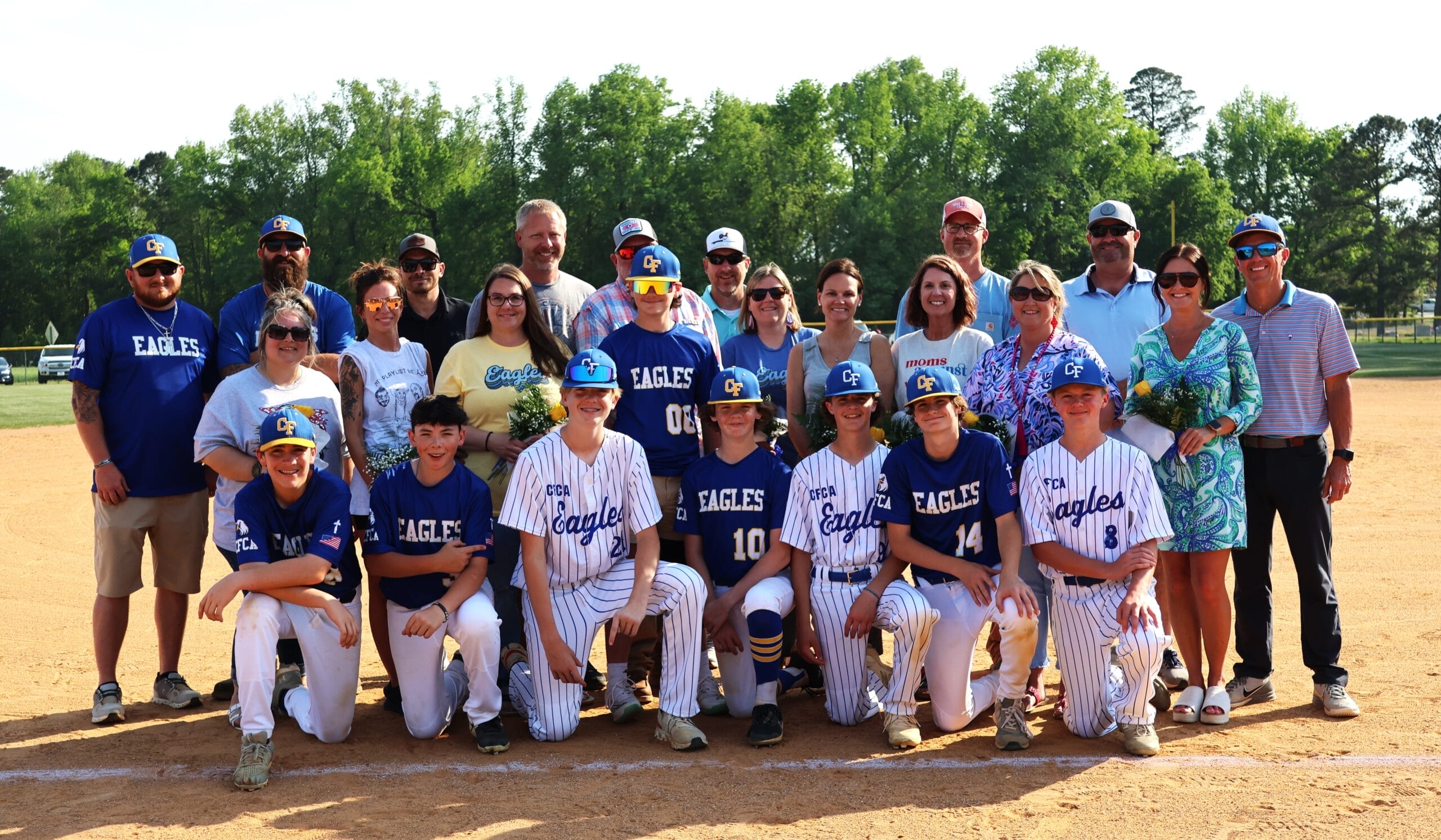 CFCA MS baseball nipped on eighth-grade day