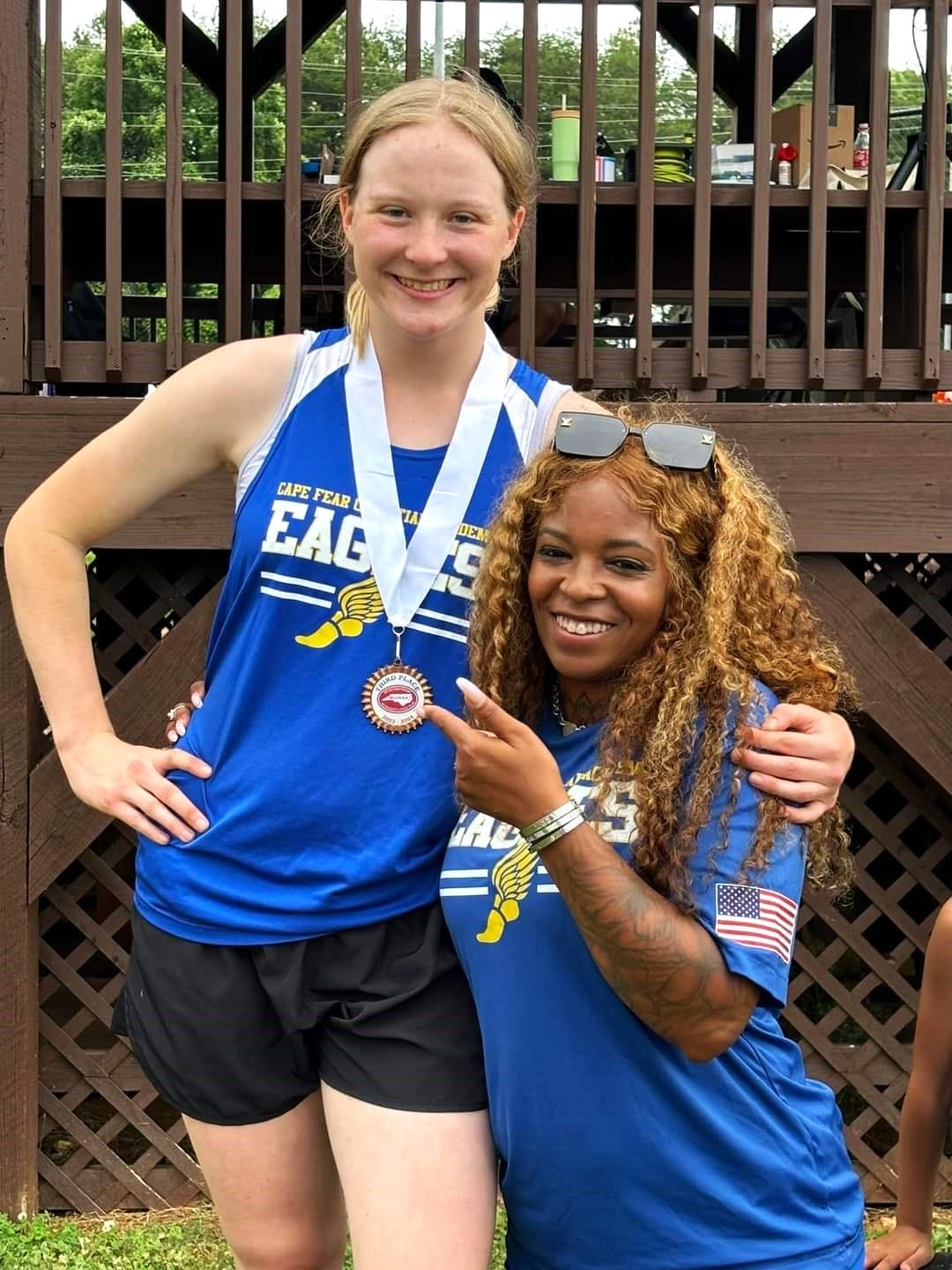 Tripp earns third-place medal in shot put at NCISAA Division 3 meet