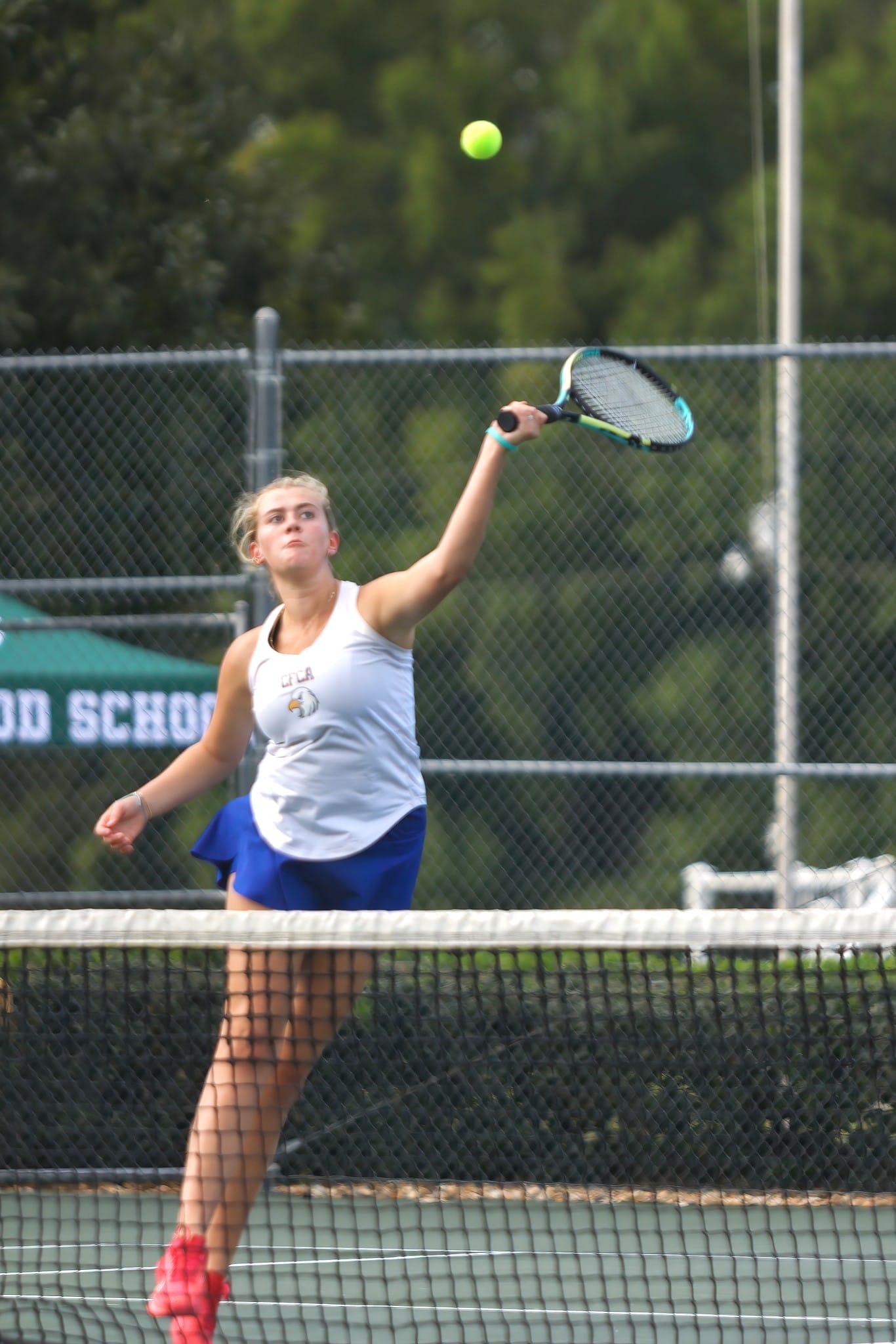 CFCA takes 7-2 girls tennis victory at Oakwood