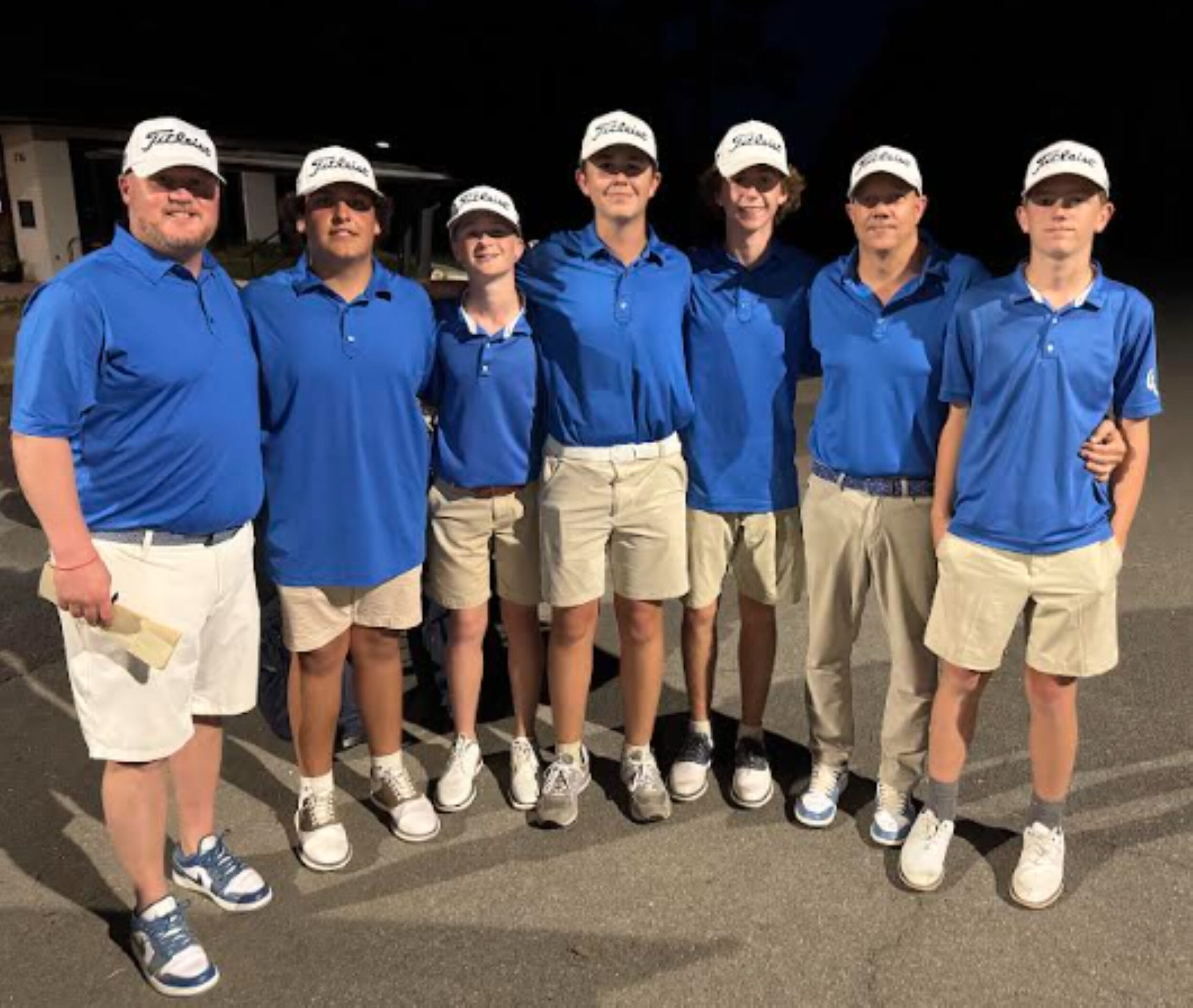 Eagles defeat Crossroads in varsity boys golf match at Keith Hills, 358-418