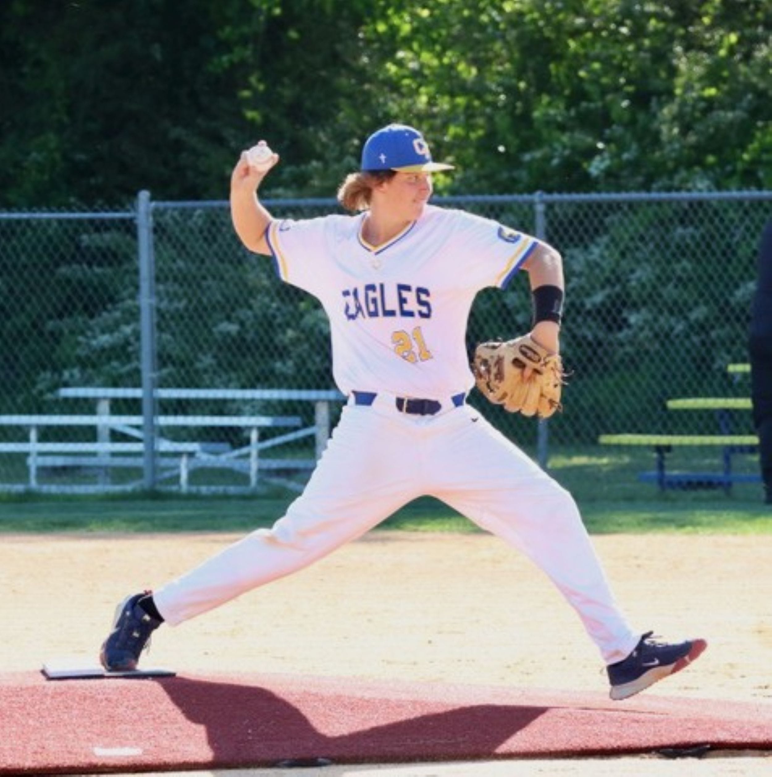 Eagles return to action with 13-0 no-hit win over Falcon