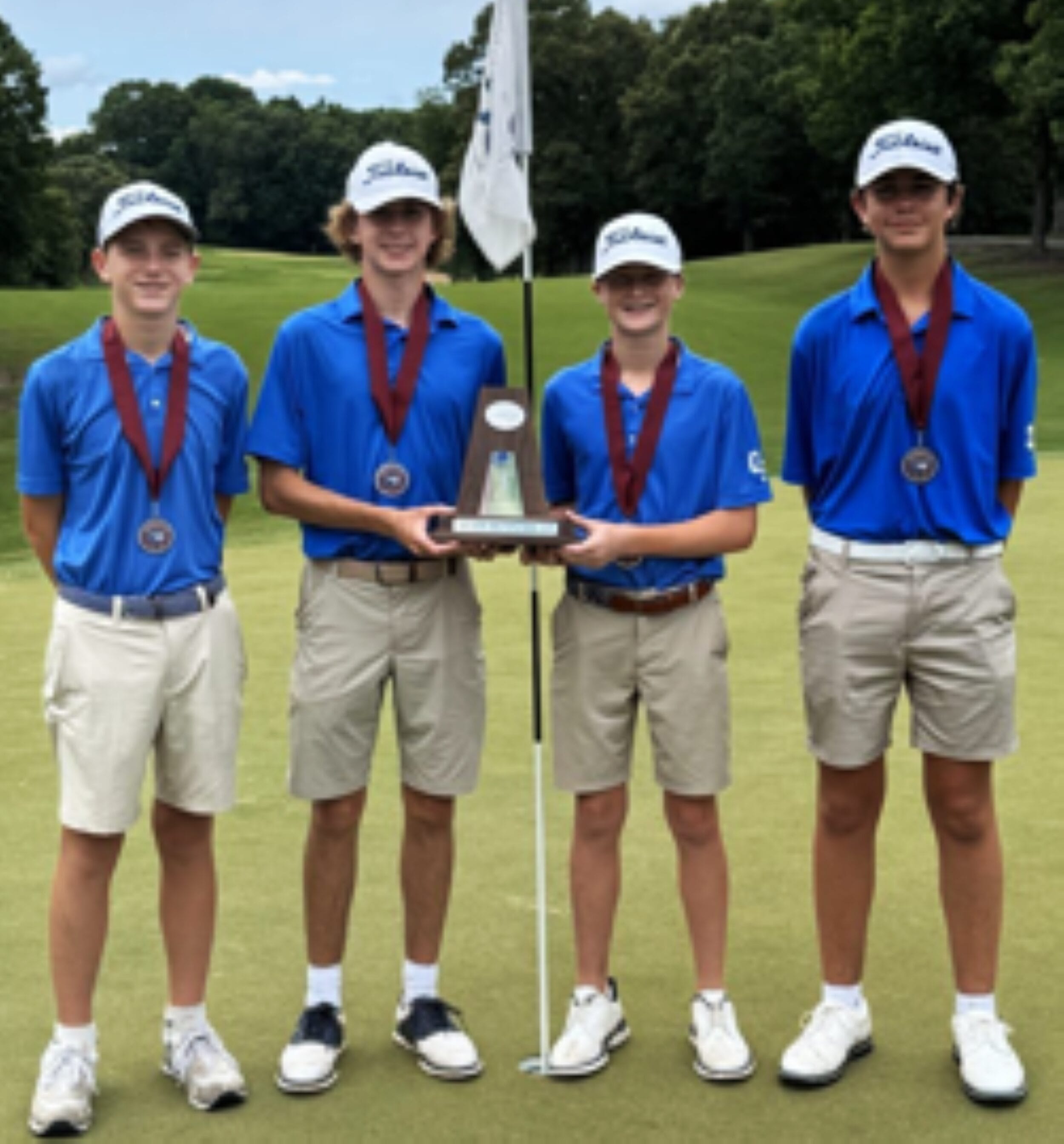 CFCA maintains position for runners-up in 1-A golf