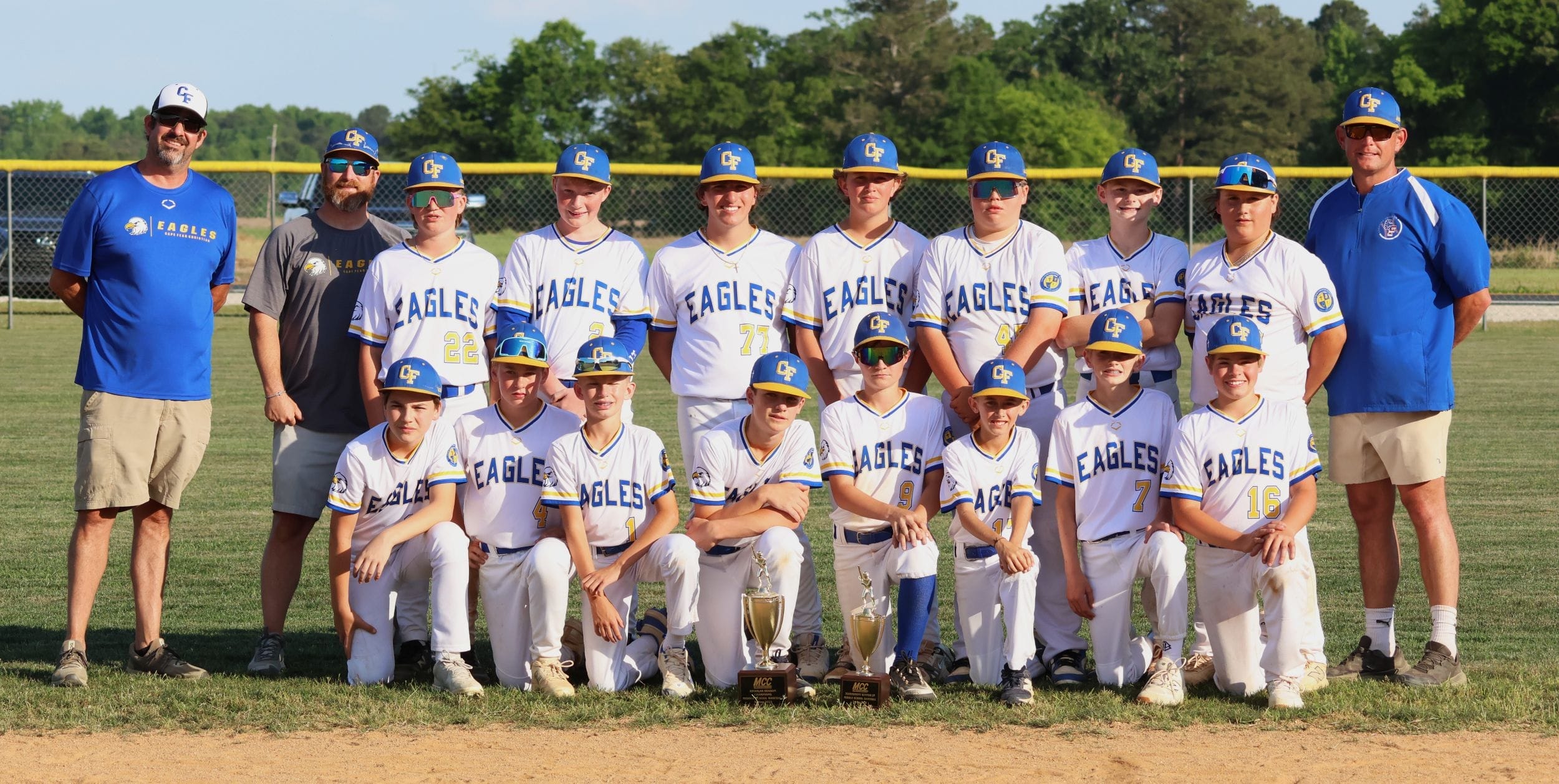 Middle school baseball topped in MCC tournament
