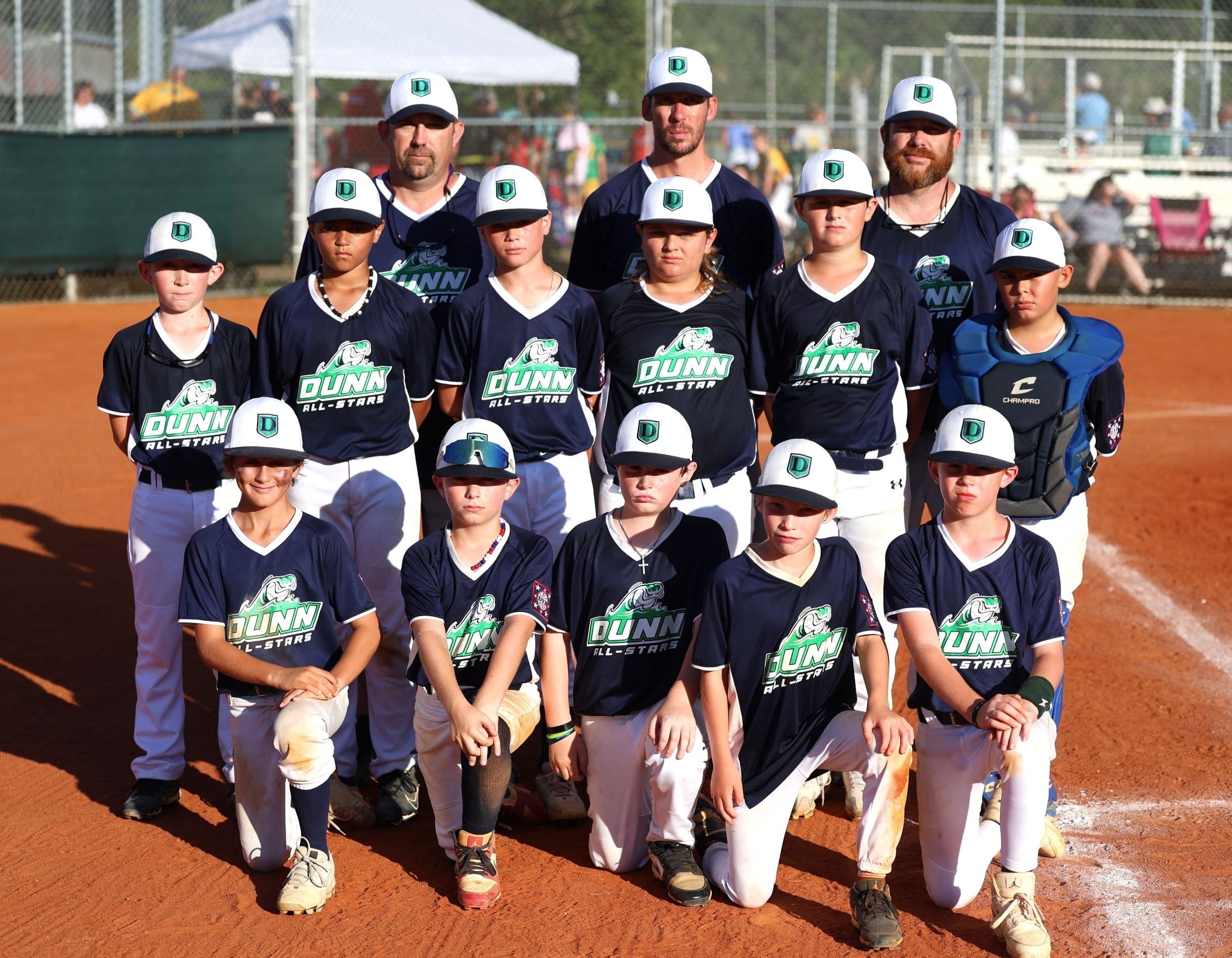 Dunn AAA baseball downs East Bladen, 17-2, in DYB Division 2 state tournament